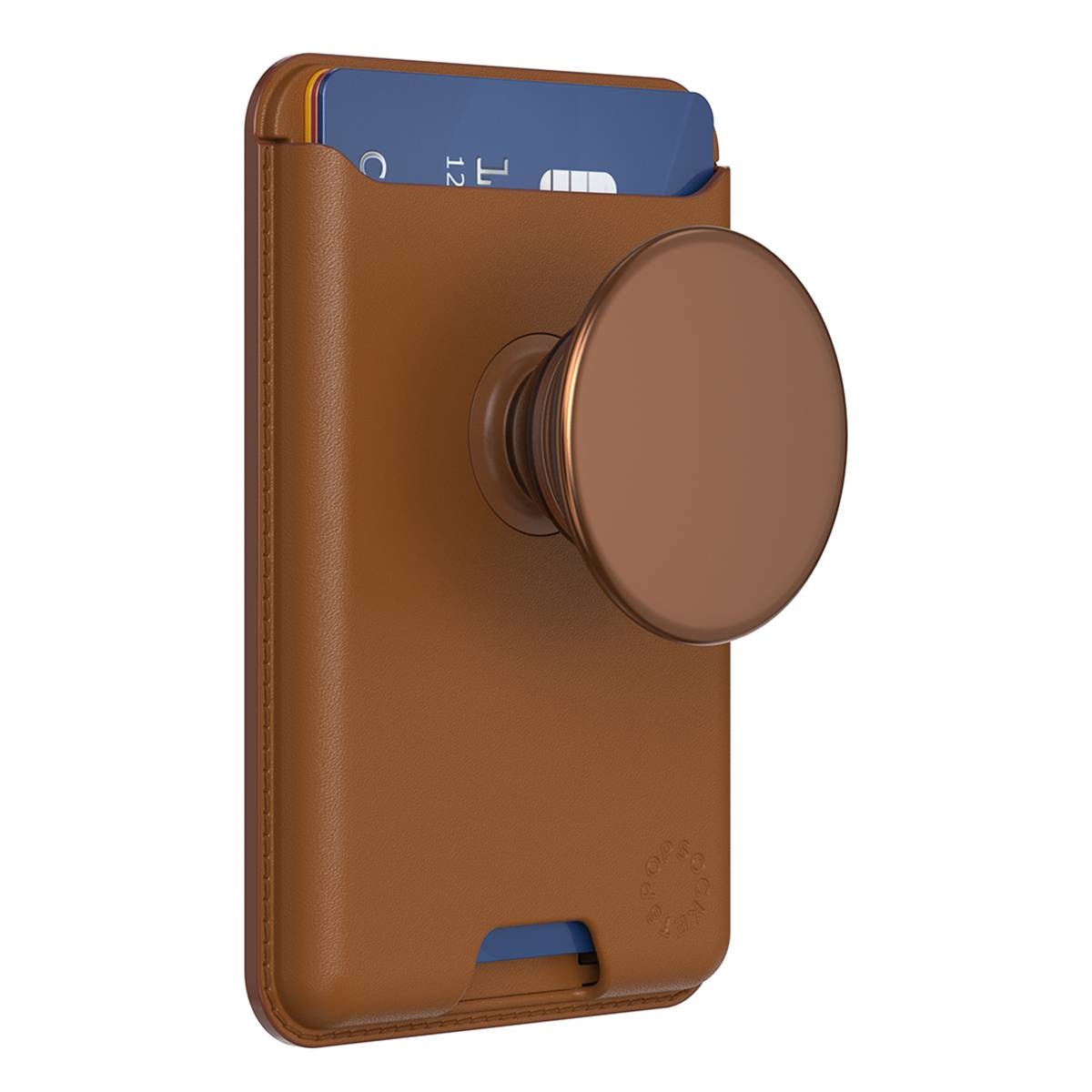 Porte-carte MagSafe Modèle PopWallet avec PopGrip Stand et Selfie-1