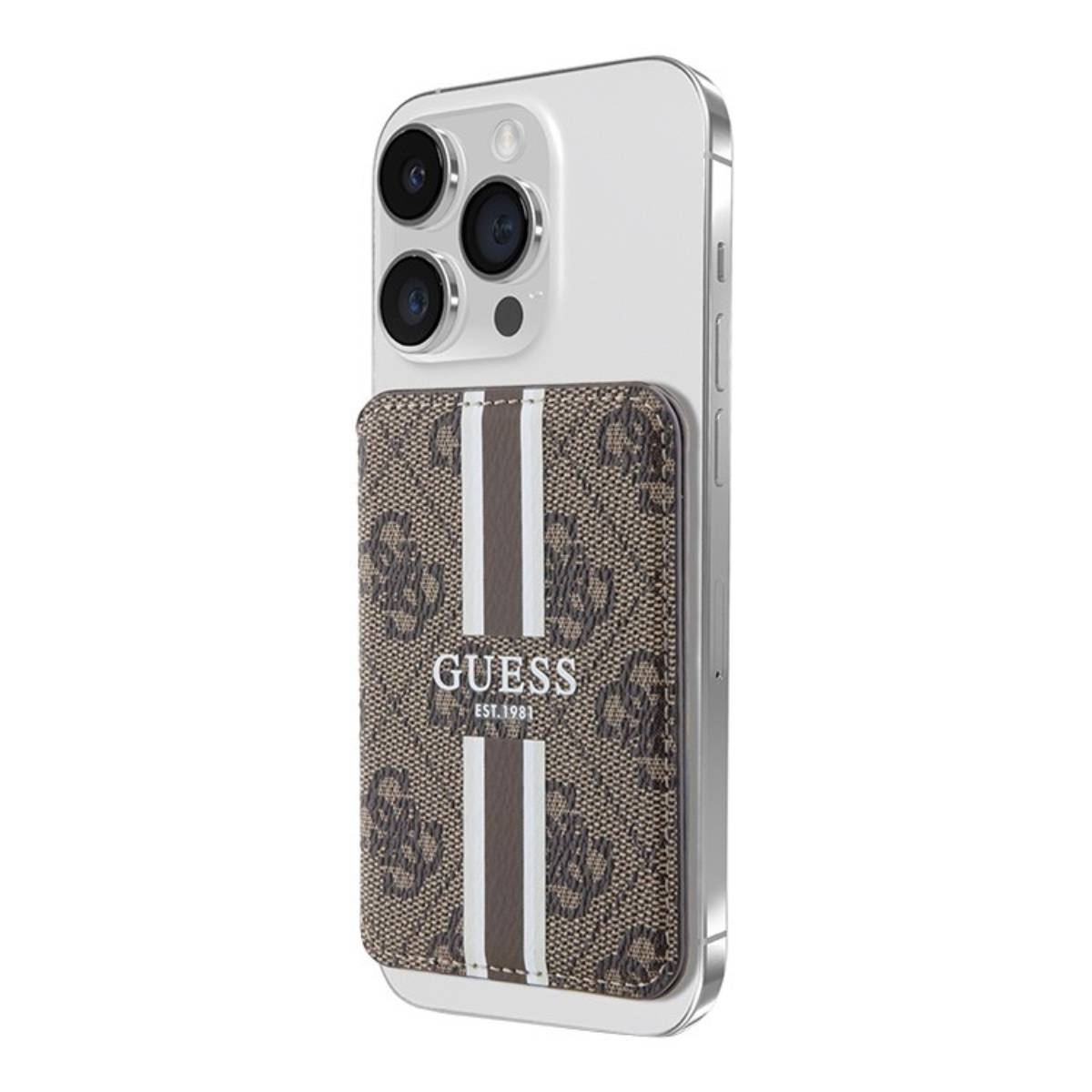 Porte-cartes avec Fixation Magnétique Stripes Magsafe-3