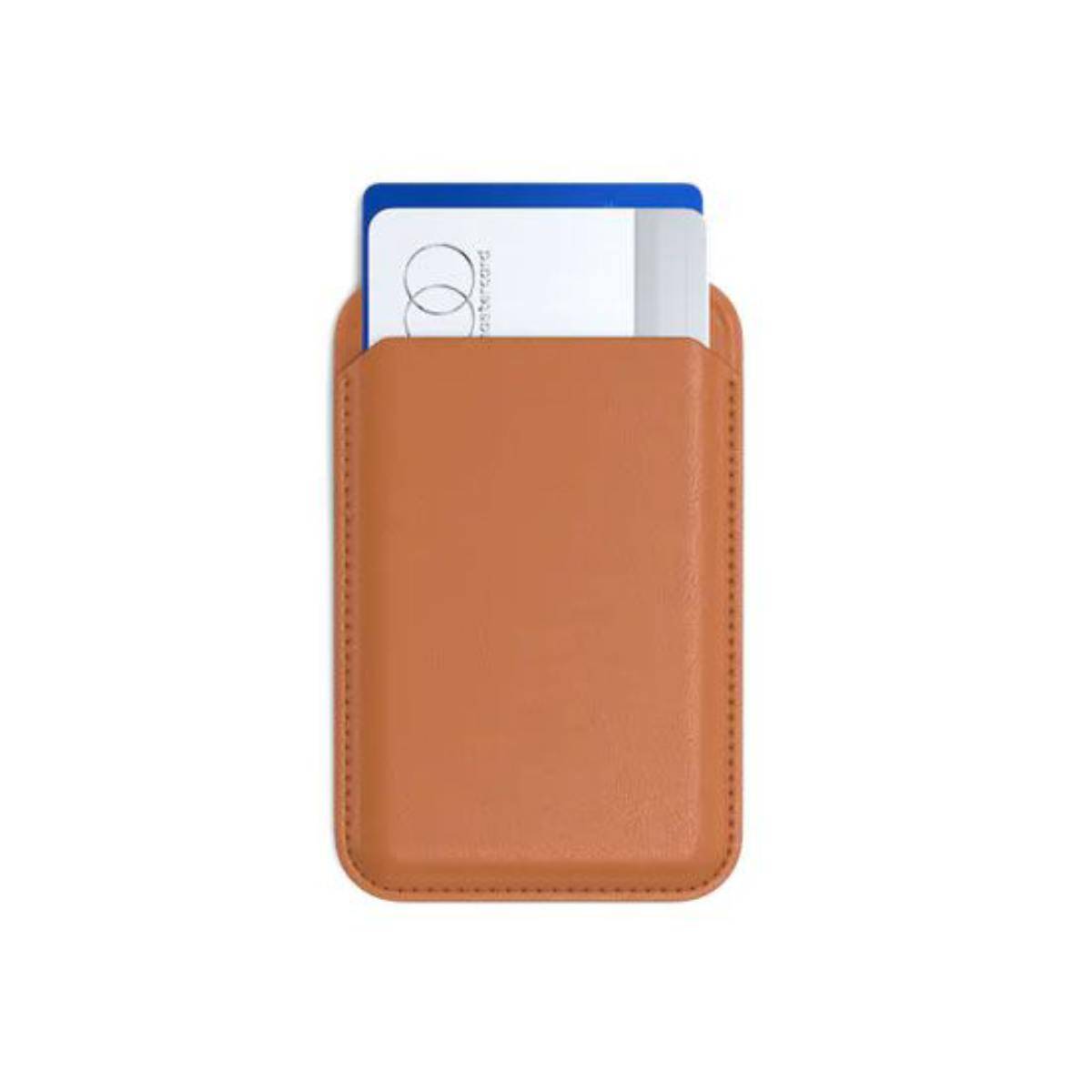 Porte-carte MagSafe pour iPhone avec Fonction Support en Cuir-3