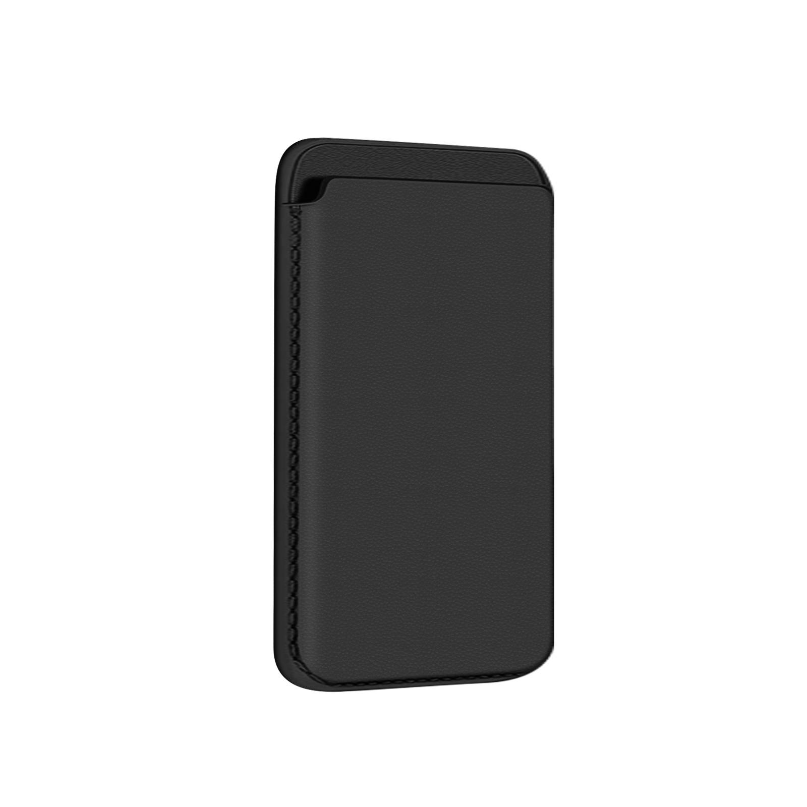 Porte Carte MagSafe pour iPhone 12 et 13 et 13 Revêtement en Cuir Magnétique-0