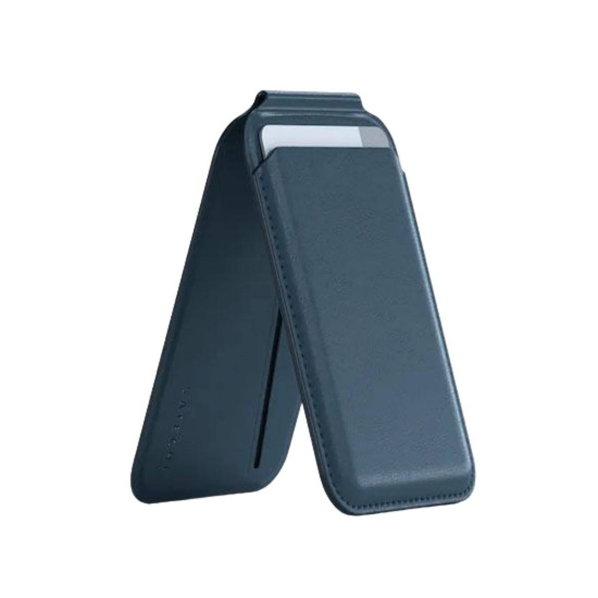 Porte-carte MagSafe pour iPhone avec Fonction Support en Cuir-1