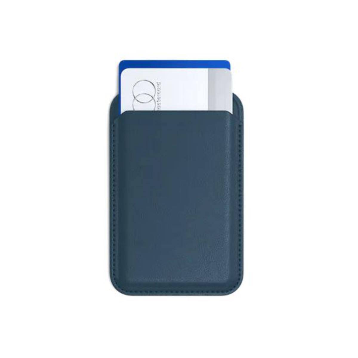Porte-carte MagSafe pour iPhone avec Fonction Support en Cuir-2