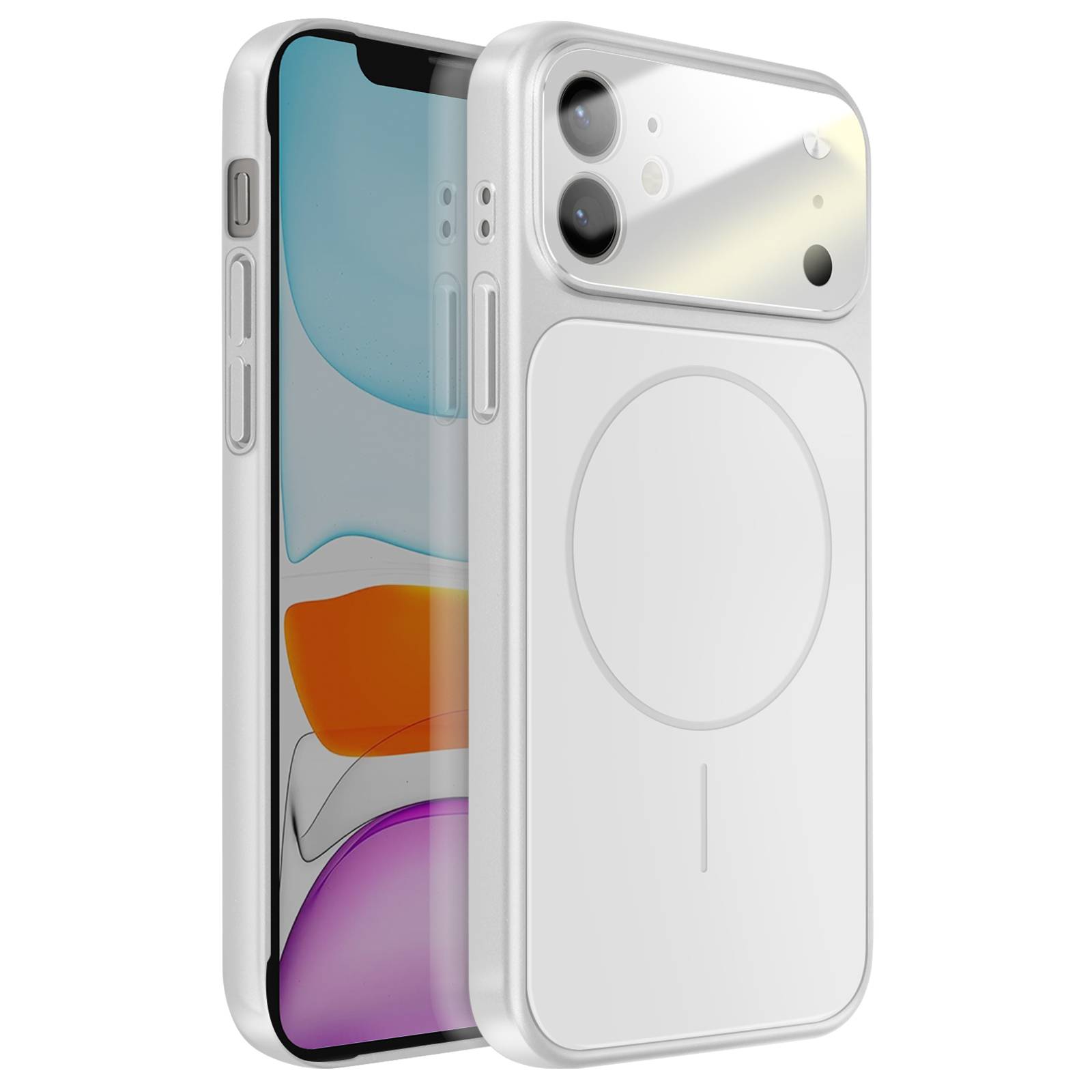 Coque pour iPhone 11 Compatible MagSafe Finition AG Glass Mate-0