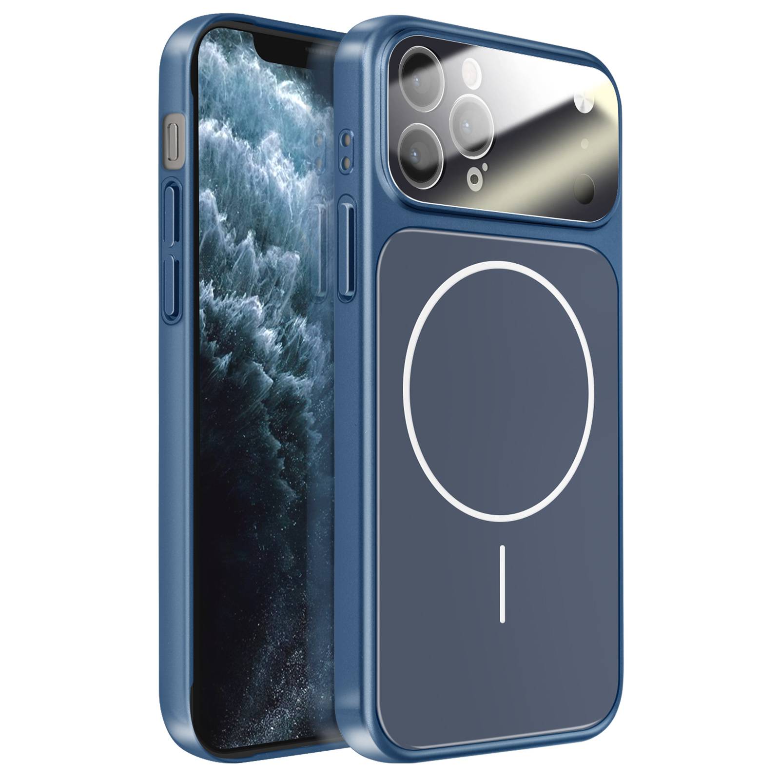 Coque pour iPhone 11 Pro Max Compatible MagSafe Finition AG Glass Mate-0