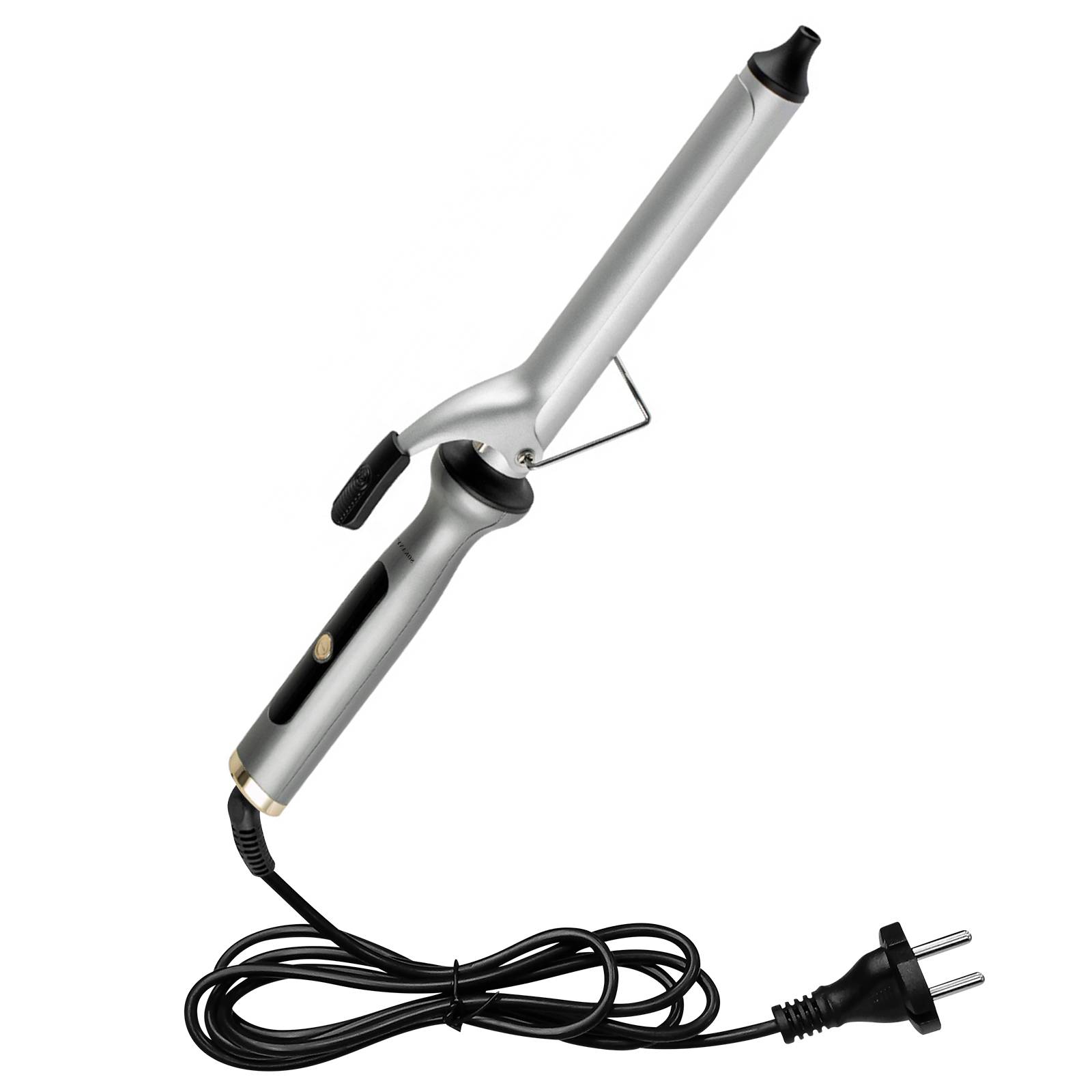 Fer à Boucler 25mm Chauffage Rapide 45W avec Support Intégré et Poignée-1