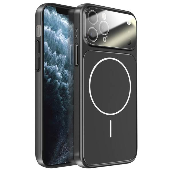 Coque pour iPhone 11 Pro Max Compatible MagSafe Finition AG Glass Mate