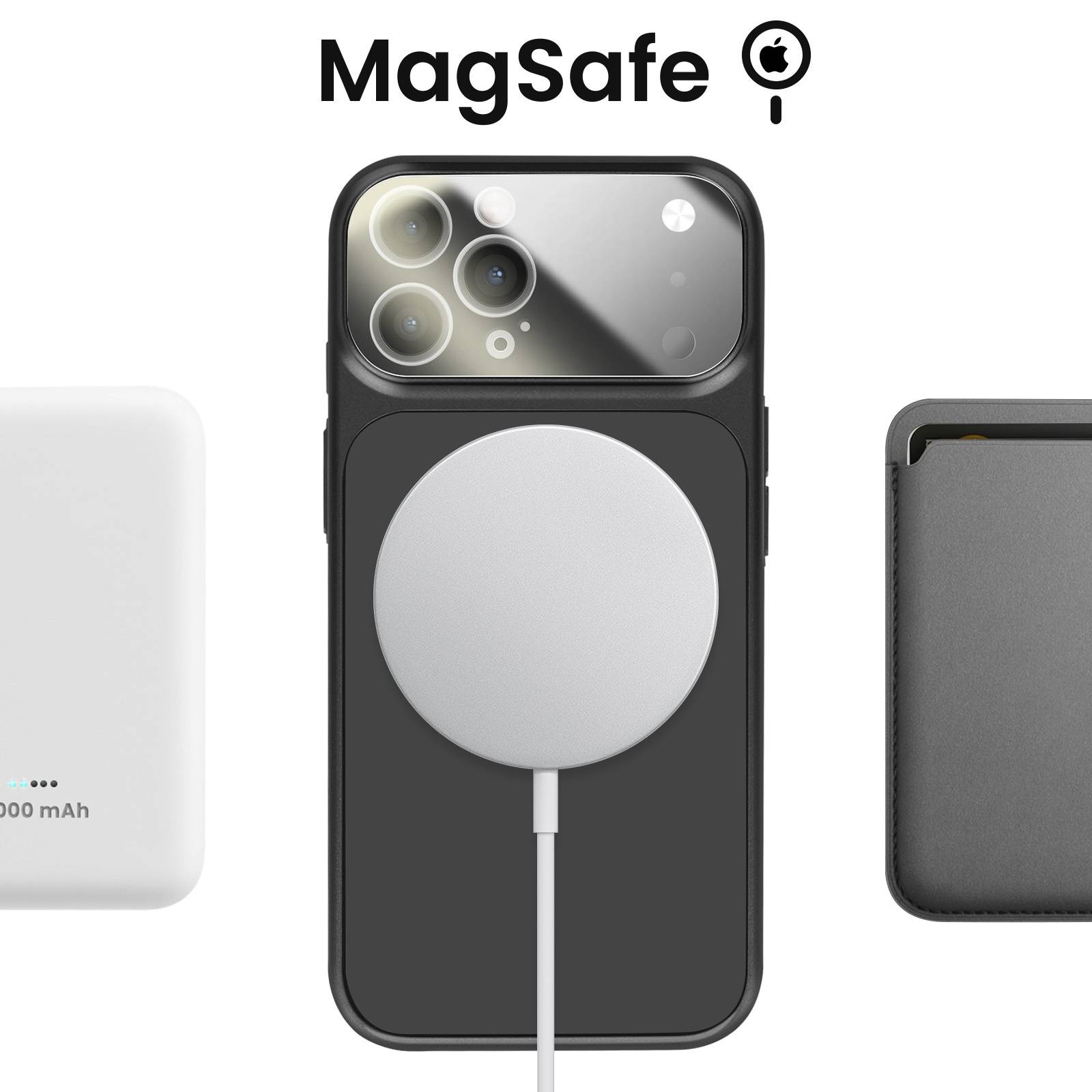 Coque pour iPhone 11 Pro Max Compatible MagSafe Finition AG Glass Mate-3