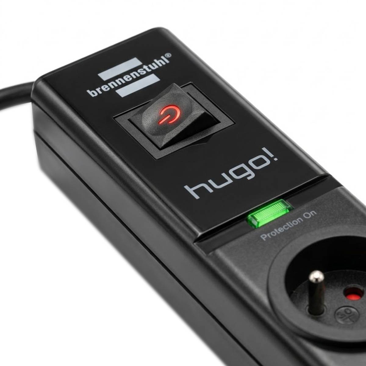 Multiprise 7 Voies Type E avec 2 USB avec Protection Parafoudre et Surtension-1