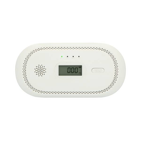 Détecteur Monoxyde Carbone avec Écran LCD Alarme 85 dB Puissant