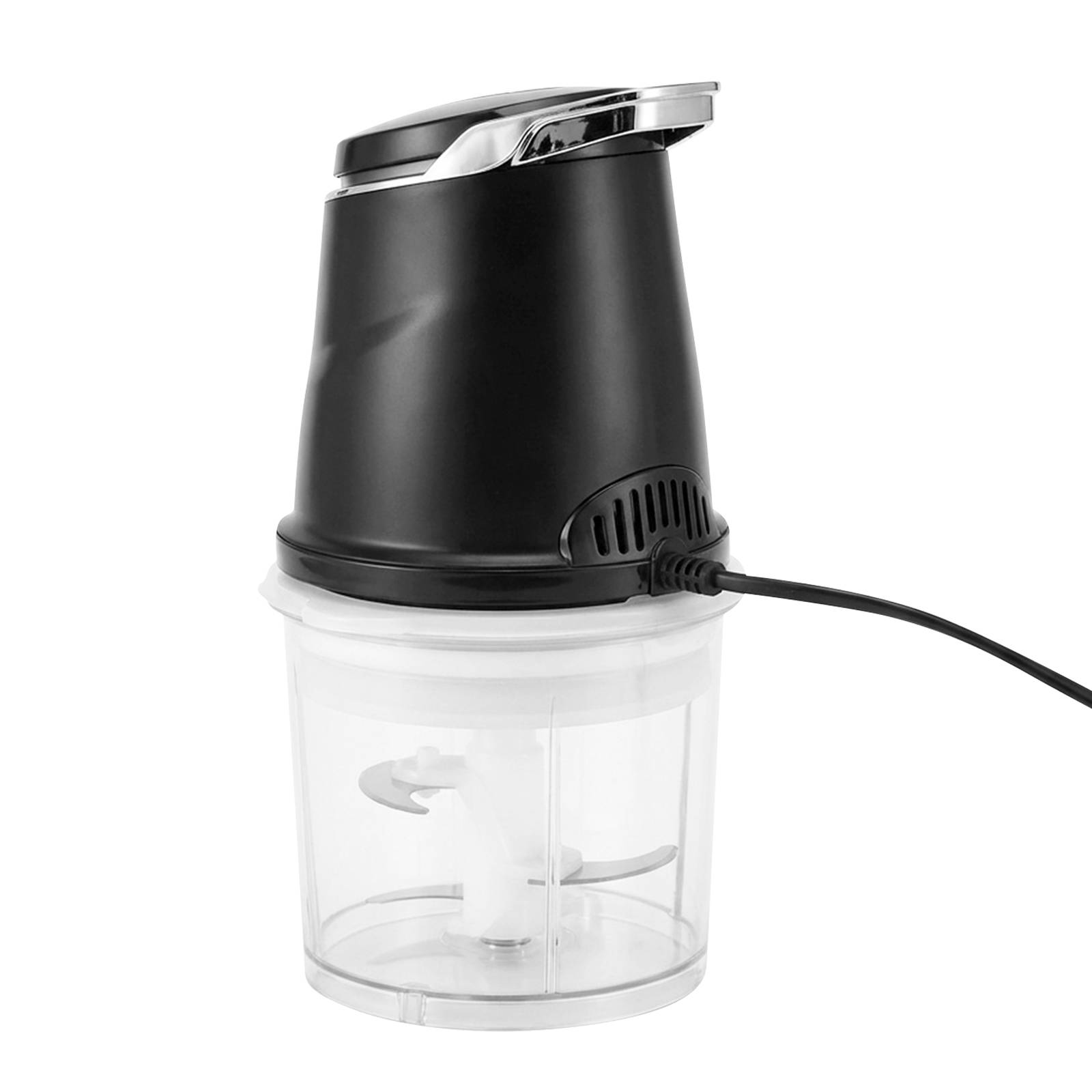 Mini Hachoir Électrique 300W Capacité 0.7L avec Lames en Acier Inoxydable-1