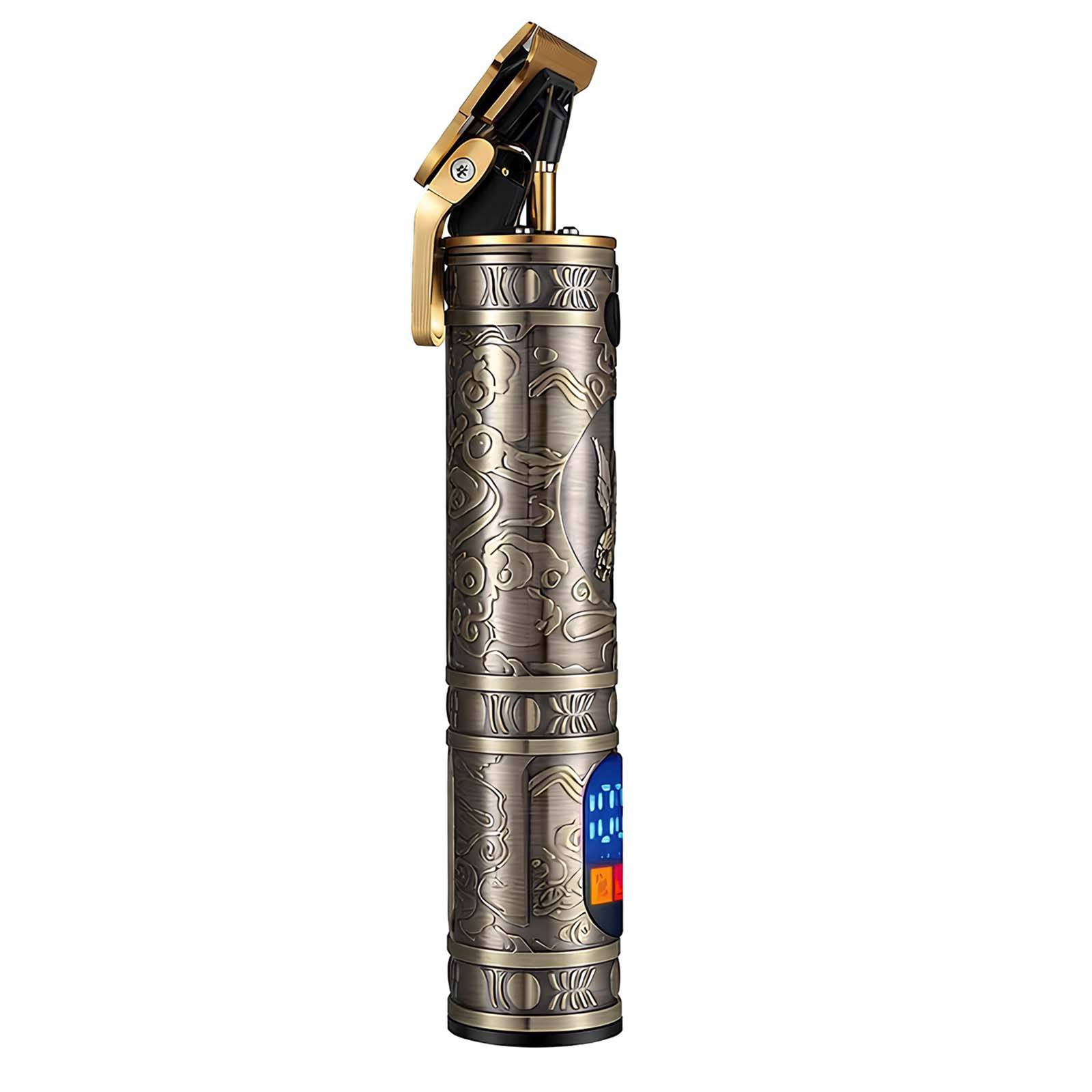 Tondeuse pour Barbe / Cheveux Motif Aigle avec Écran LED Traçage Précis-3