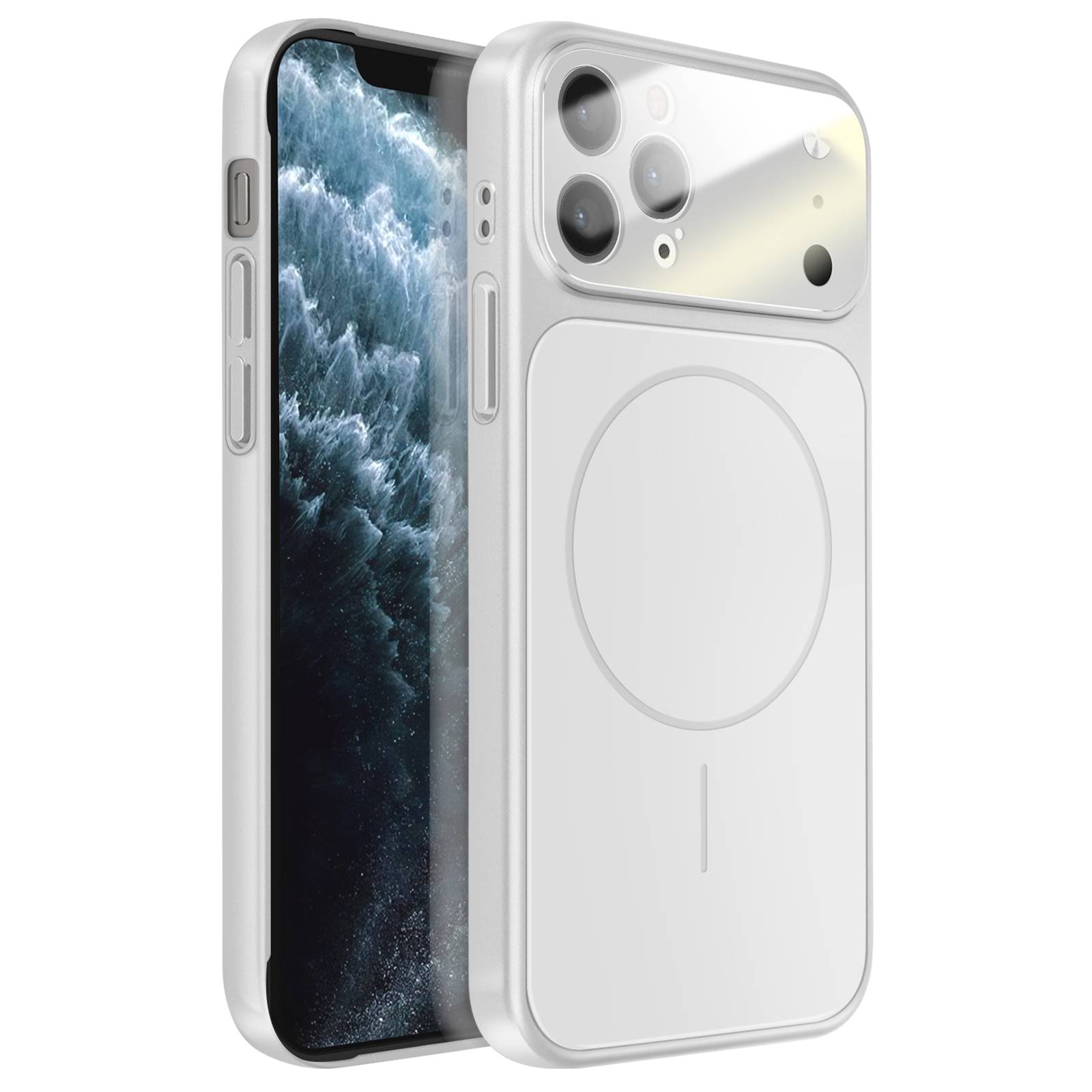 Coque pour iPhone 11 Pro Max Compatible MagSafe Finition AG Glass Mate-1