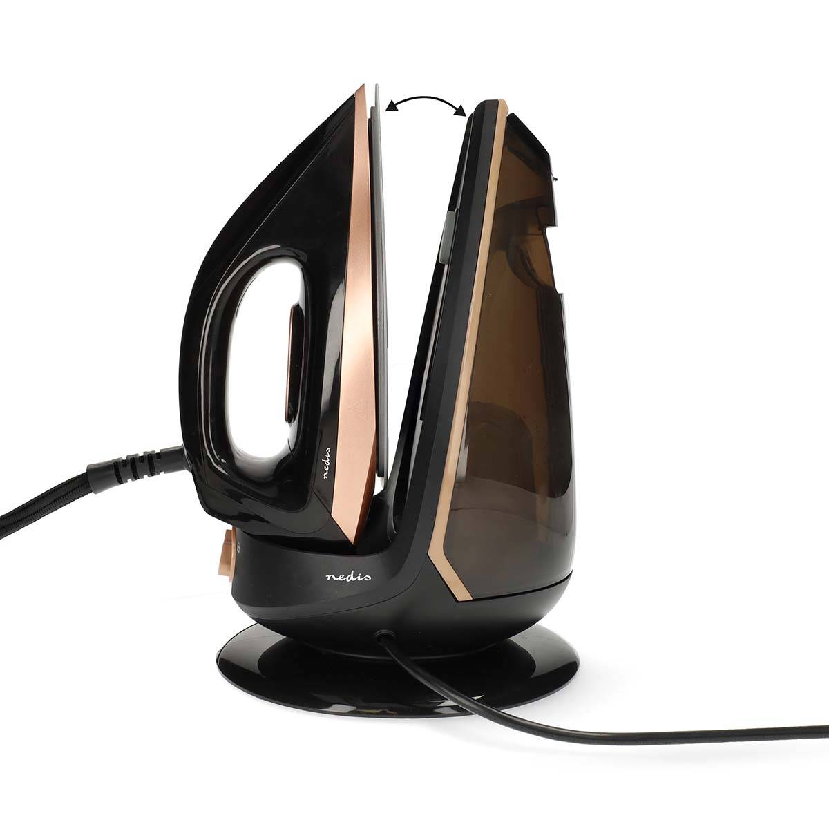 Fer à Vapeur 2400W Semelle Céramique avec Réservoir 1.5L 7 Bar-1