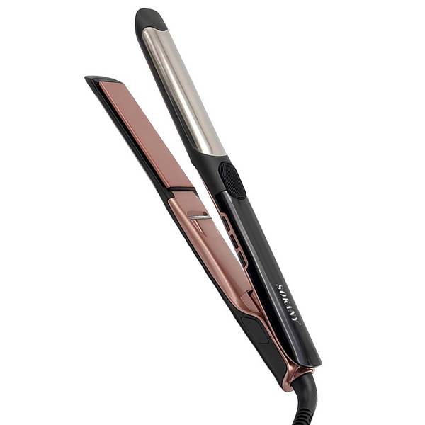 Lisseur Cheveux 65W avec Écran LED 6 Niveaux de Température Chauffage Rapide