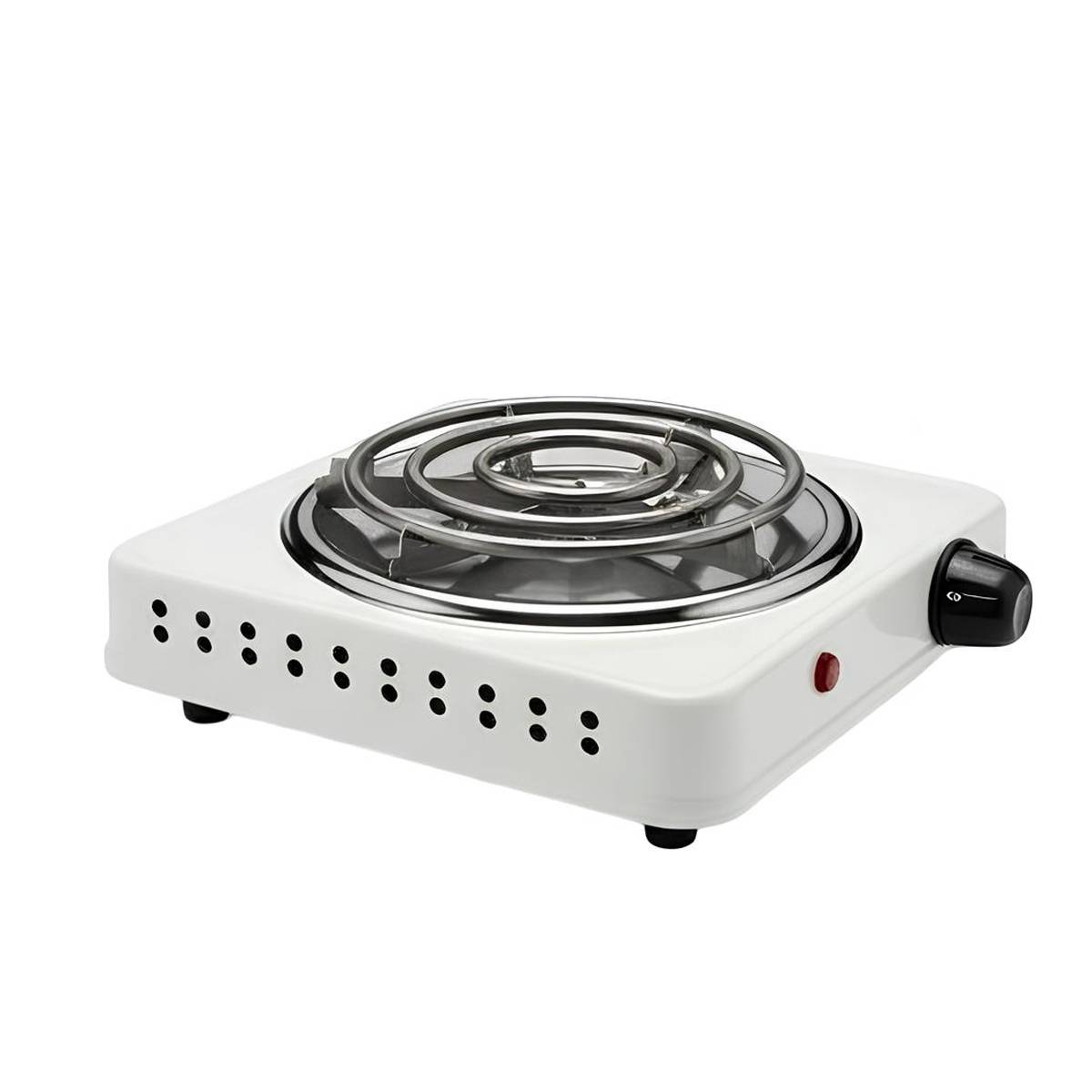 Réchaud Électrique Portable 1500W Plaque Chauffante 21cm Compact-0