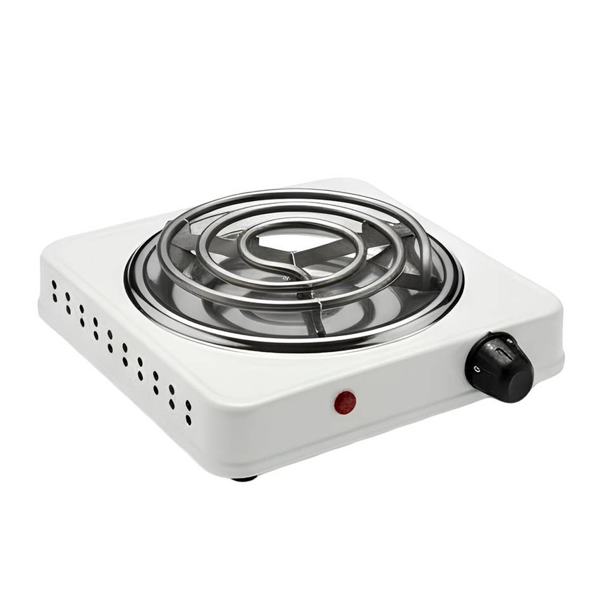 Réchaud Électrique Portable 1500W Plaque Chauffante 21cm Compact-1