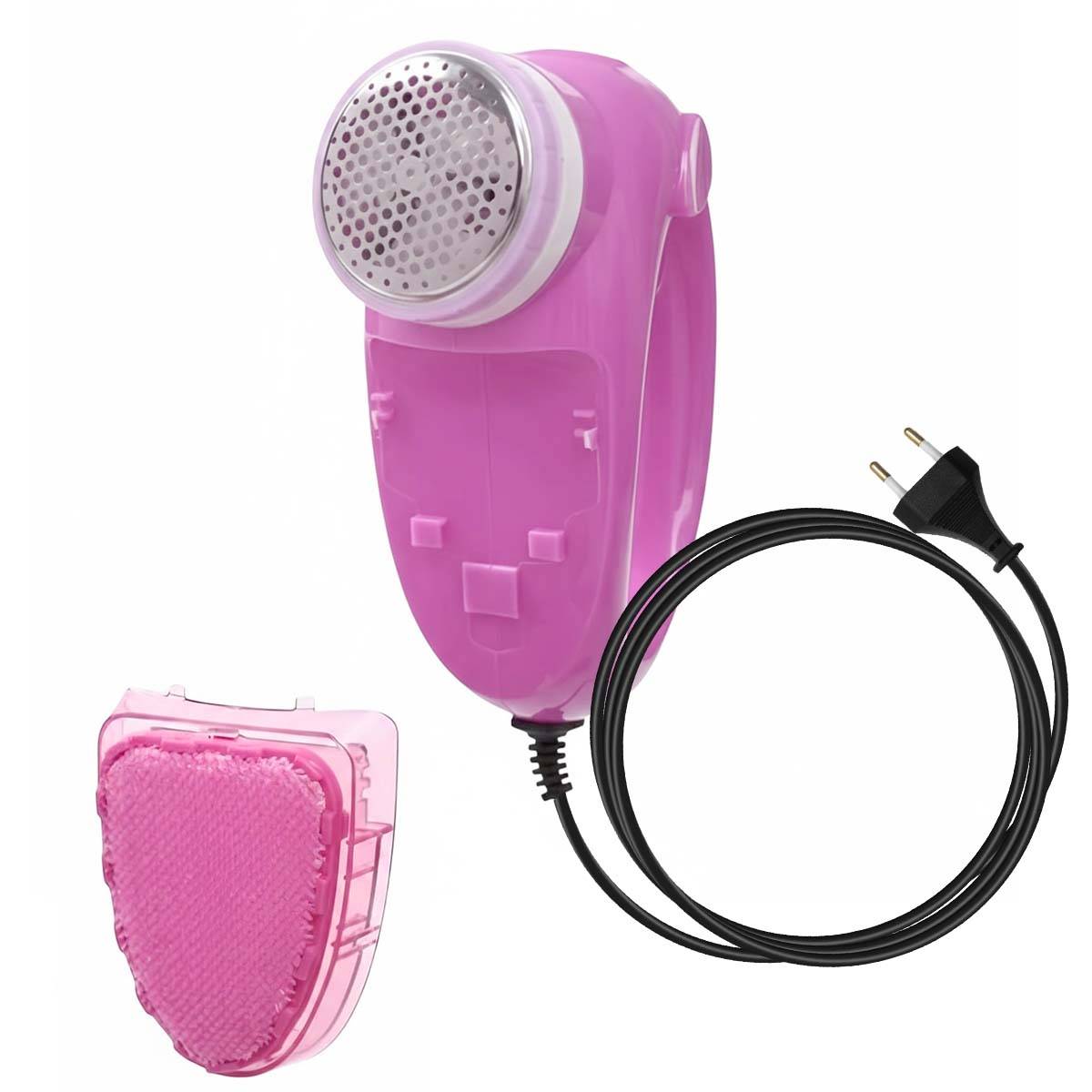 Rasoir Électrique Anti-Bouloches et Peluches Lames et Grille en Acier Inoxydable-0