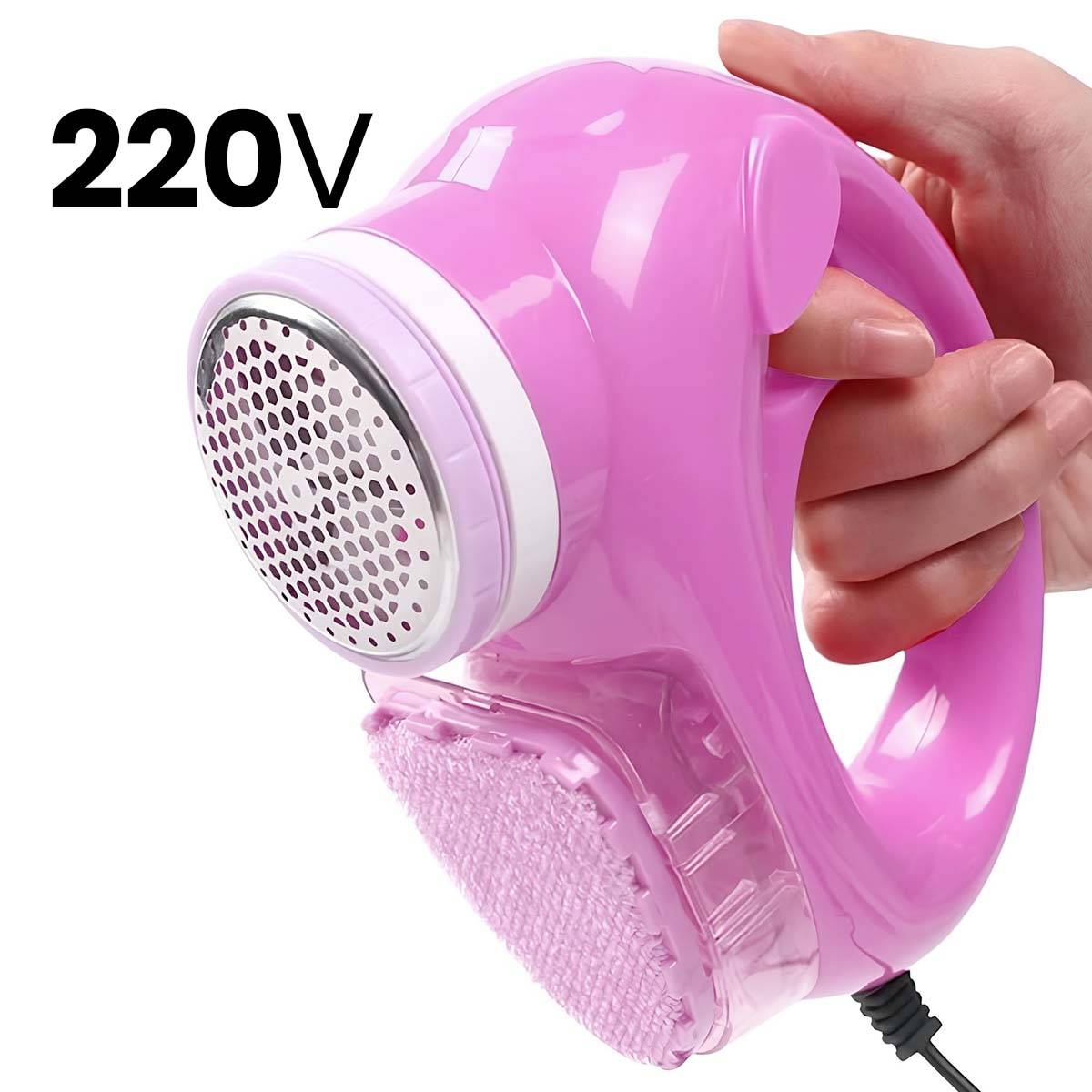 Rasoir Électrique Anti-Bouloches et Peluches Lames et Grille en Acier Inoxydable-4