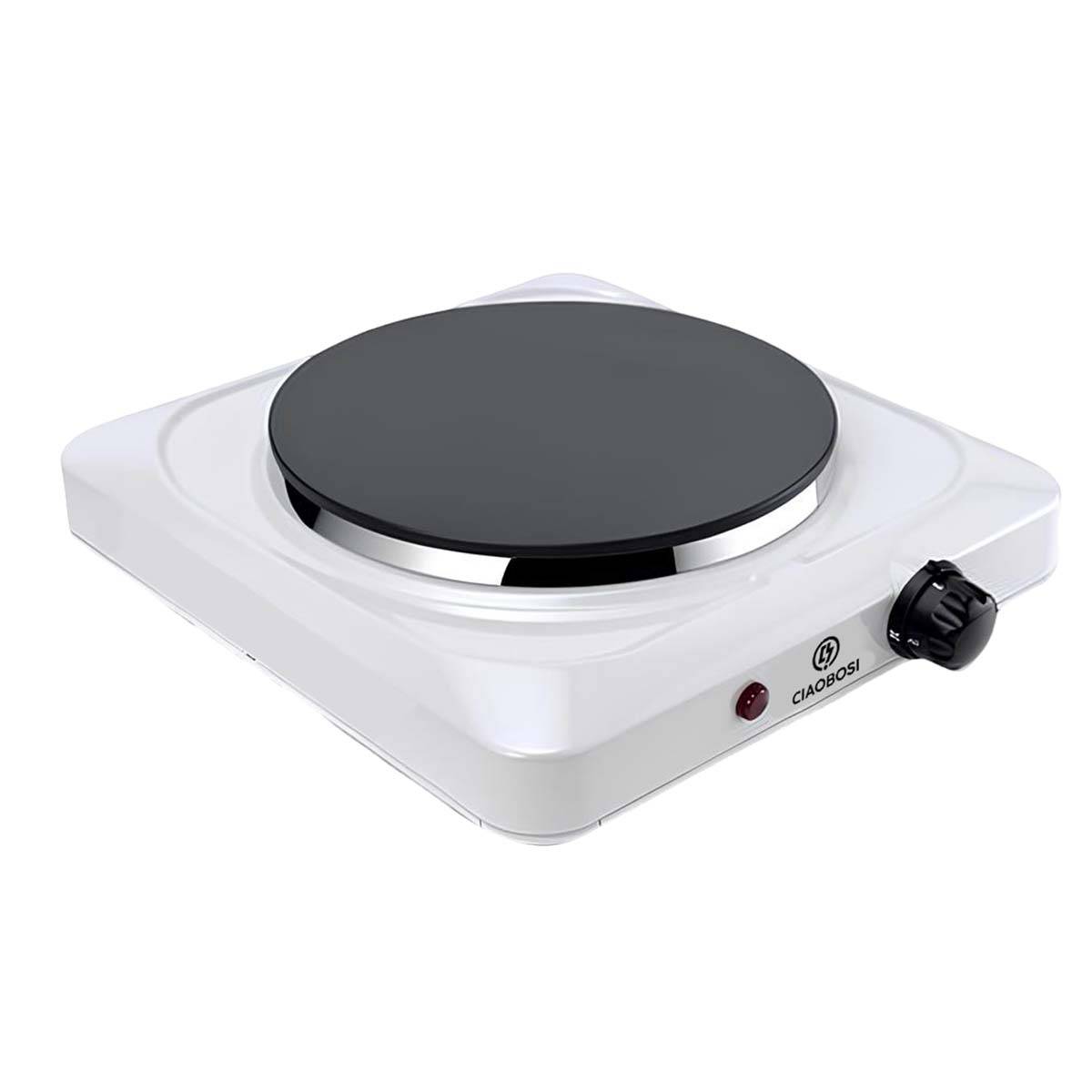 Plaque de Cuisson Électrique 1500W 5 Niveaux de Température-1