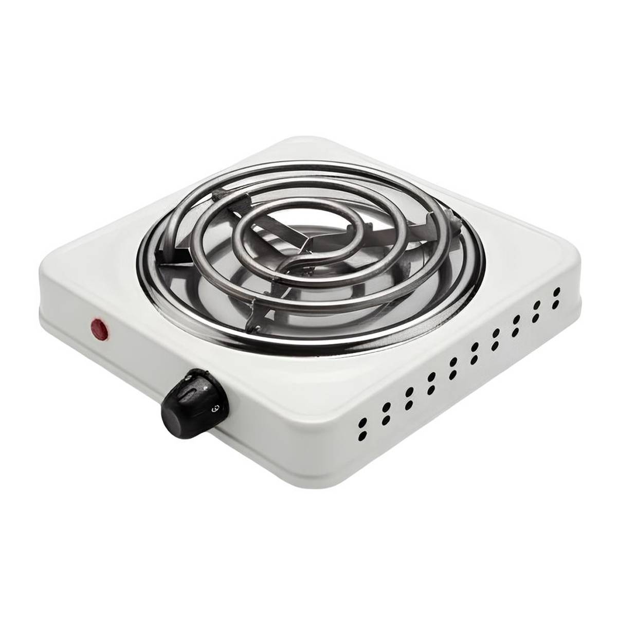 Réchaud Électrique Portable 1000W Plaque Chauffante 21cm Compact-2