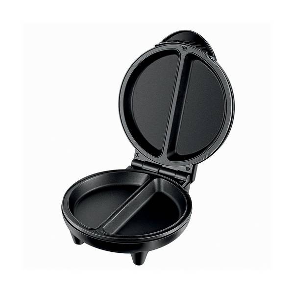 Appareil à Omelettes Double Zone 750 W avec Revêtement Antiadhésif