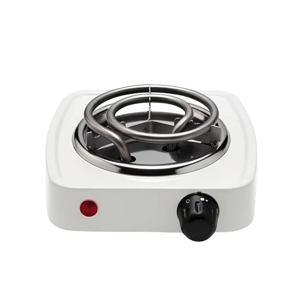 Réchaud Électrique Portable 500W Plaque Chauffante 14cm Compact-0