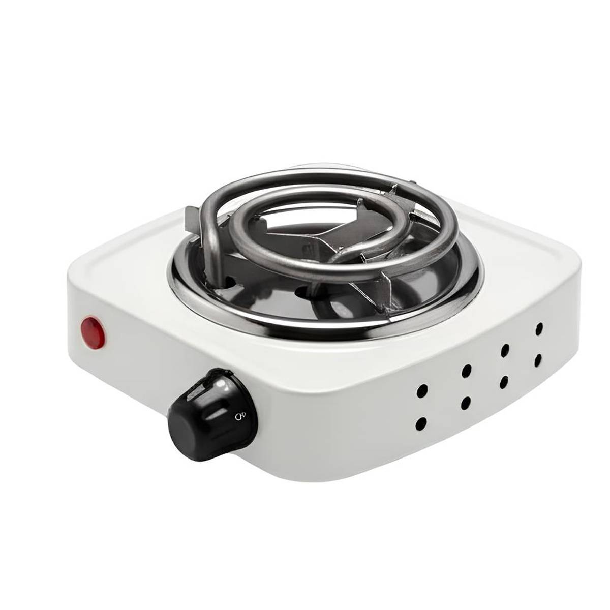 Réchaud Électrique Portable 500W Plaque Chauffante 14cm Compact-1