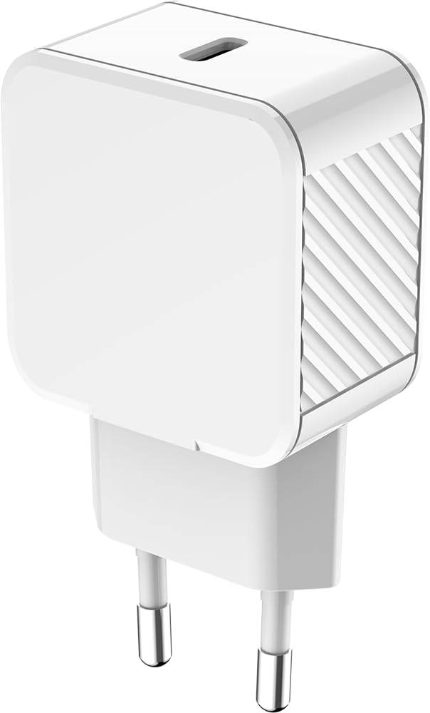 Charge 30W USB-C recycle white-0