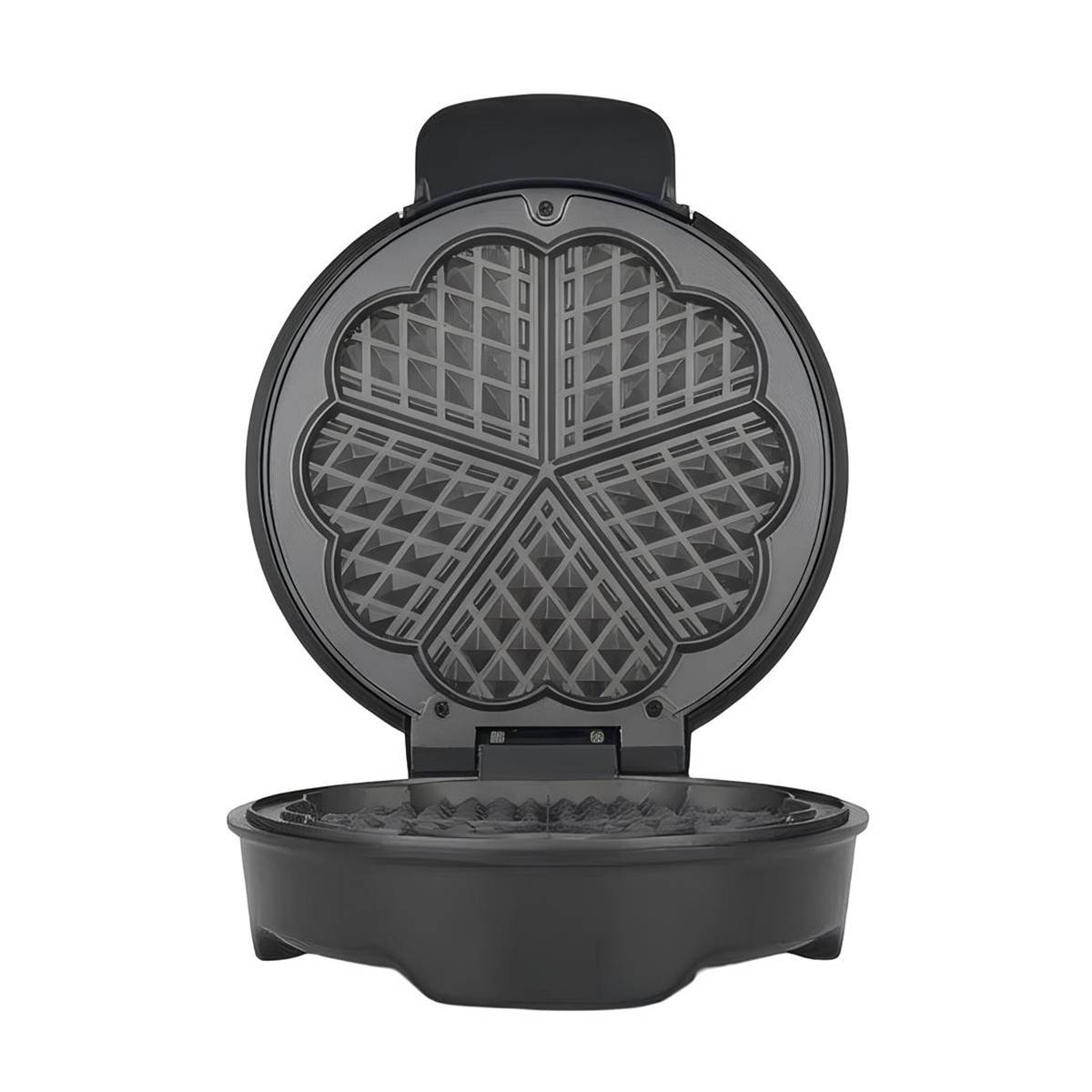 Gaufrier Électrique 1000W Double Plaque en Forme de Cœur Antiadhésive-1