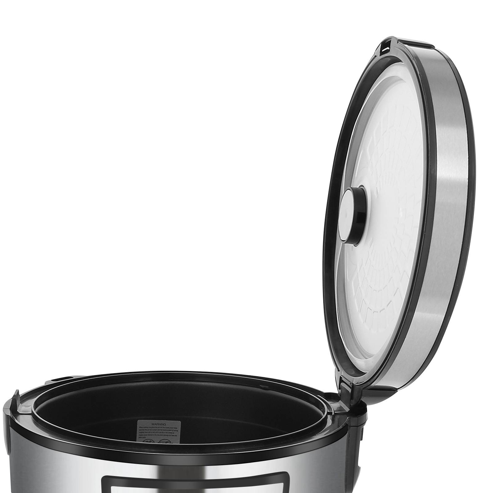 Cuiseur à Riz 5L Inox avec Écran LED et Fonction Maintien au Chaud-3