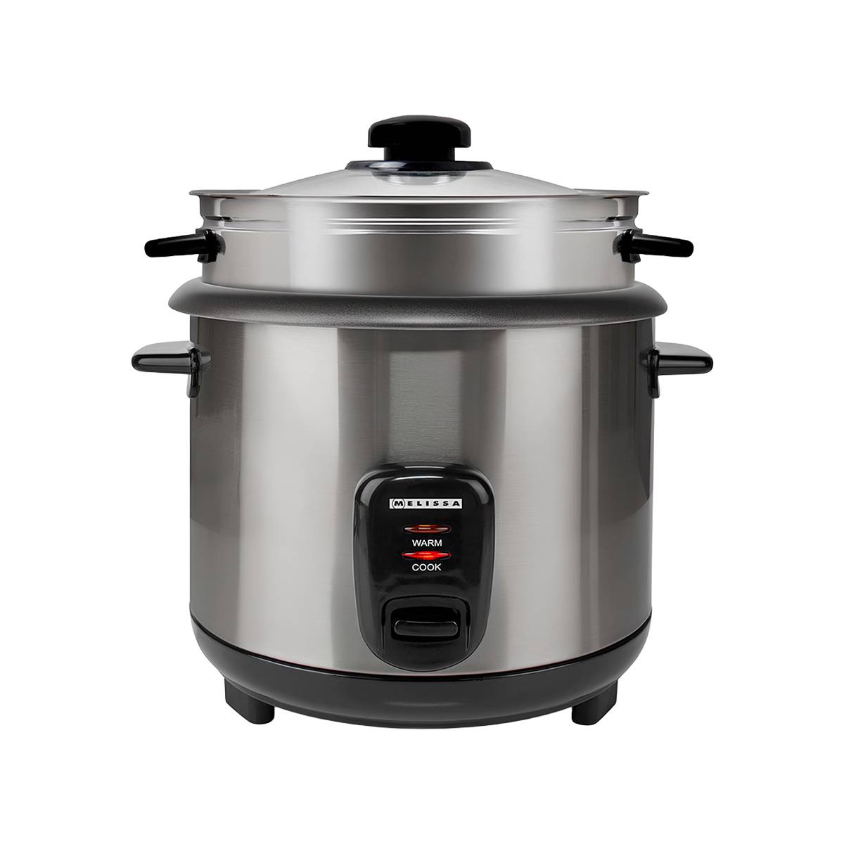 Cuiseur à Riz Électrique 1L avec Panier Vapeur Compact et Maintien Chaud-0
