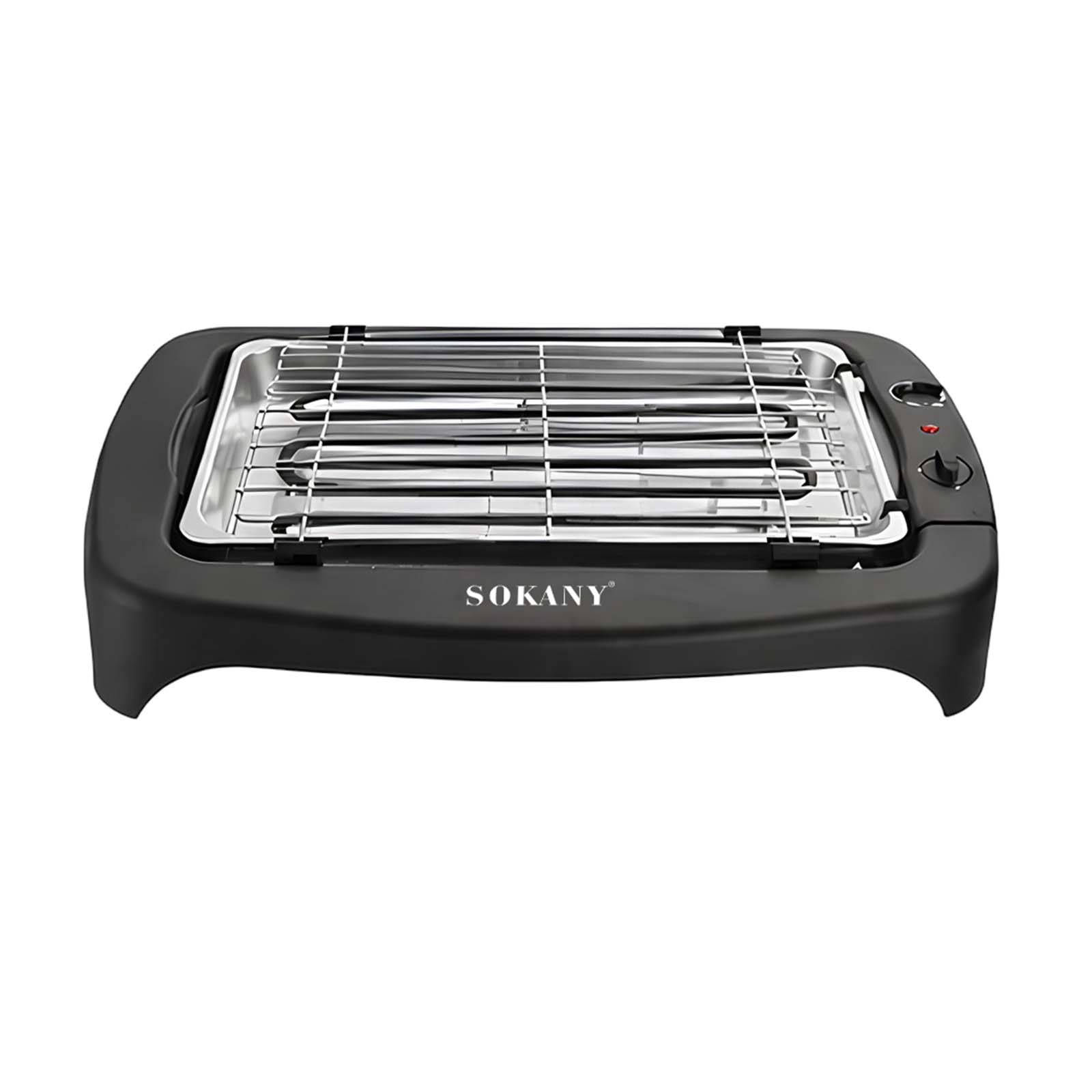 Barbecue Électrique 38cm 2200W Antiadhésif Thermostat Réglable-1