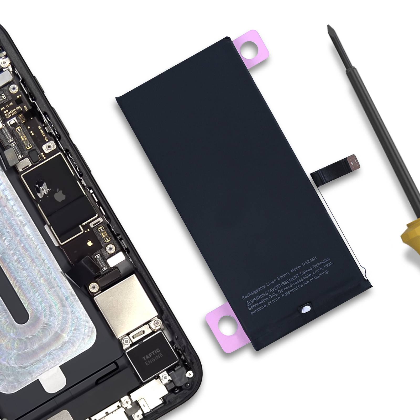 Batterie de Remplacement 4005mAh pour iPhone 17e avec Puce TI Intégrée-2