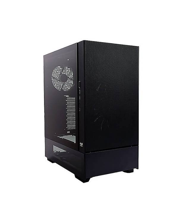 In Win Base Edition, Full Tower, PC, Or, ATX, EATX, micro ATX, Mini-ITX, Aluminium, Verre trempé, 16 cm-0