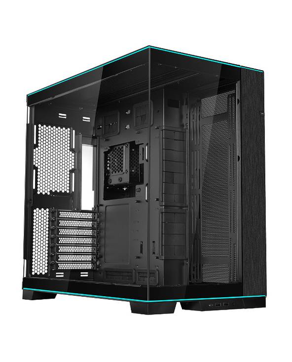 Lian Li 011 Dynamic EVO RGB O11D EVO RGB, Tower, PC, Noir, ATX, EATX, Mini-ITX, Aluminium, Acier, Verre trempé, Multi-0
