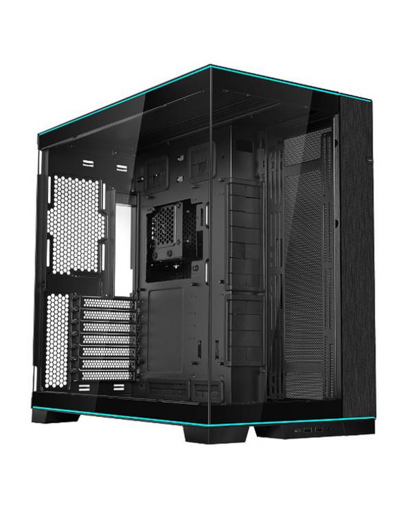 Lian Li 011 Dynamic EVO RGB O11D EVO RGB, Tower, PC, Noir, ATX, EATX, Mini-ITX, Aluminium, Acier, Verre trempé, Multi