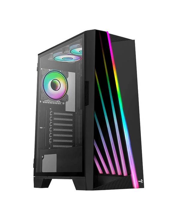 Aerocool Mirage, Midi Tower, PC, Noir, ATX, micro ATX, Mini-ITX, ABS, SPCC, 16,2 cm-0