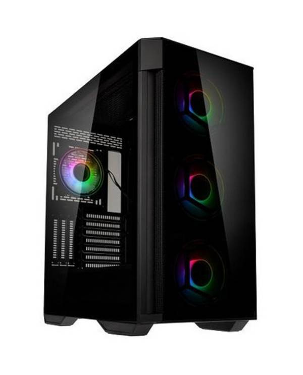 Kolink Observatory Z, Midi Tower, PC, Noir, ATX, EATX, micro ATX, Mini-ITX, ABS, Acier, Verre trempé, Gaming
