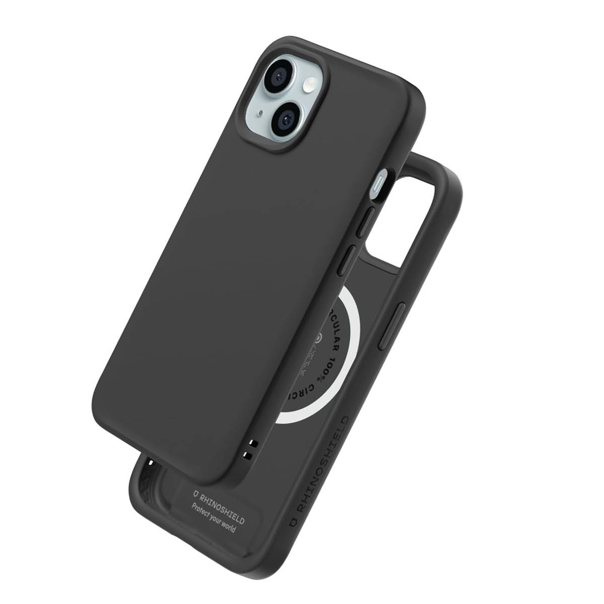 Coque pour iPhone 15 Plus MagSafe Souple Antichoc Série SolidX-0
