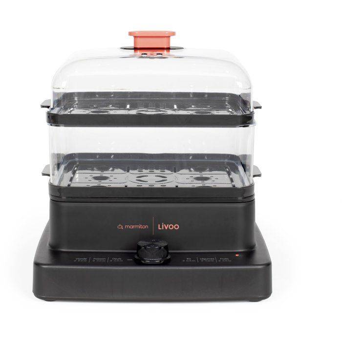 Cuiseur Vapeur 3 Paniers 1200w Livoo DOC300-1