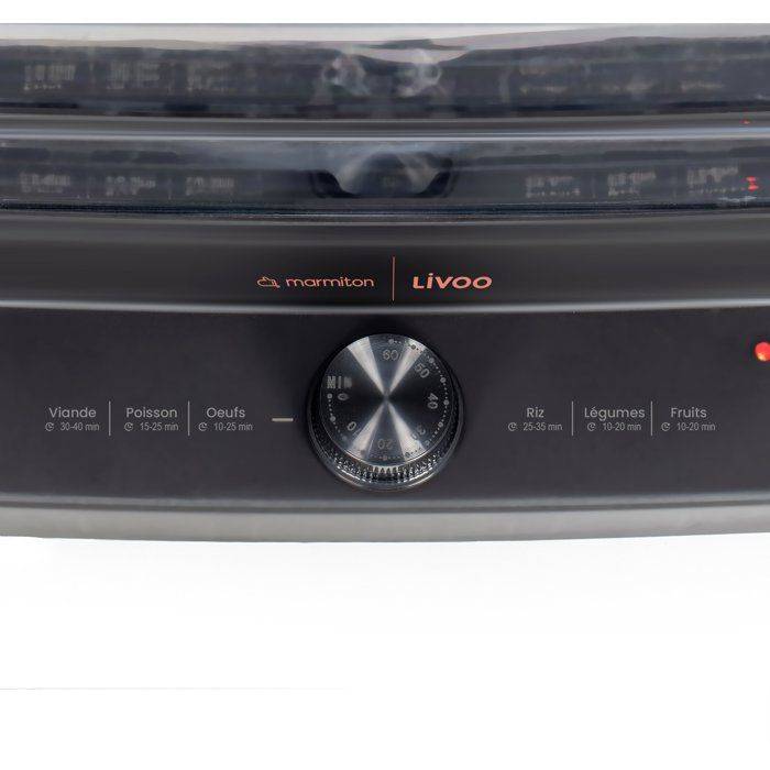 Cuiseur Vapeur 3 Paniers 1200w Livoo DOC300-4