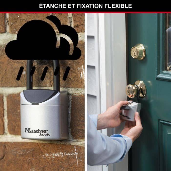 MASTER LOCK Mini Boîte à Clé sécurisée [Format XS] [avec Anse] - 5406EURD-3