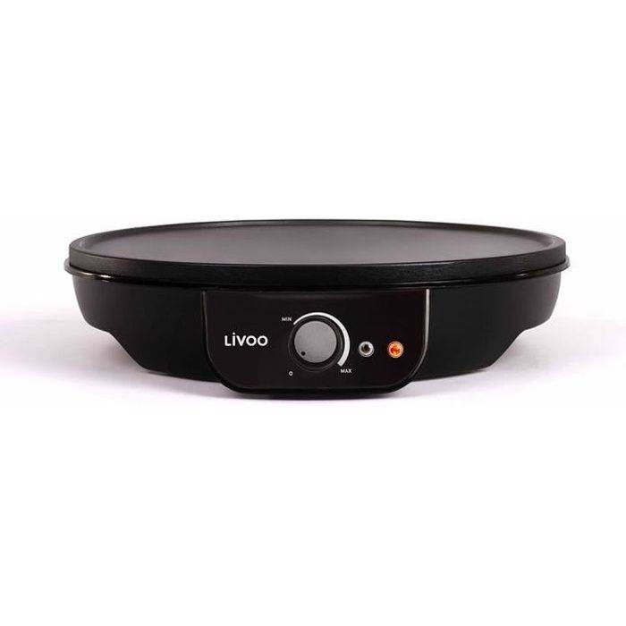 Crêpière Antiadhésive 1000w 30cm Livoo dop196-0