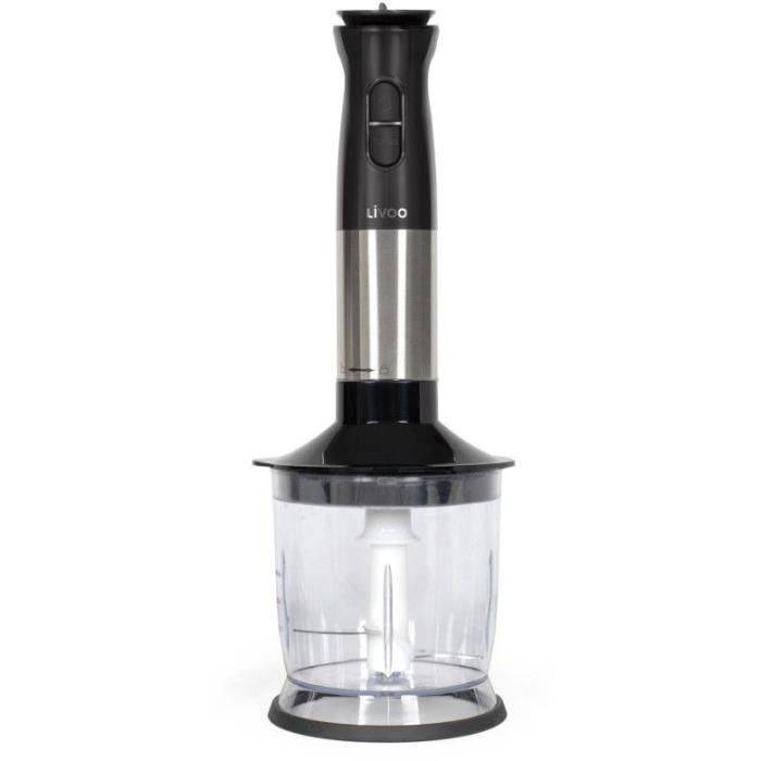 Mixeur Plongeant Multifonction 800w Noir Livoo DOP246-4