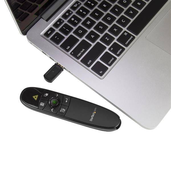 StarTech.com - Télécommande de présentation sans fil avec pointeur laser vert - 27 m-5