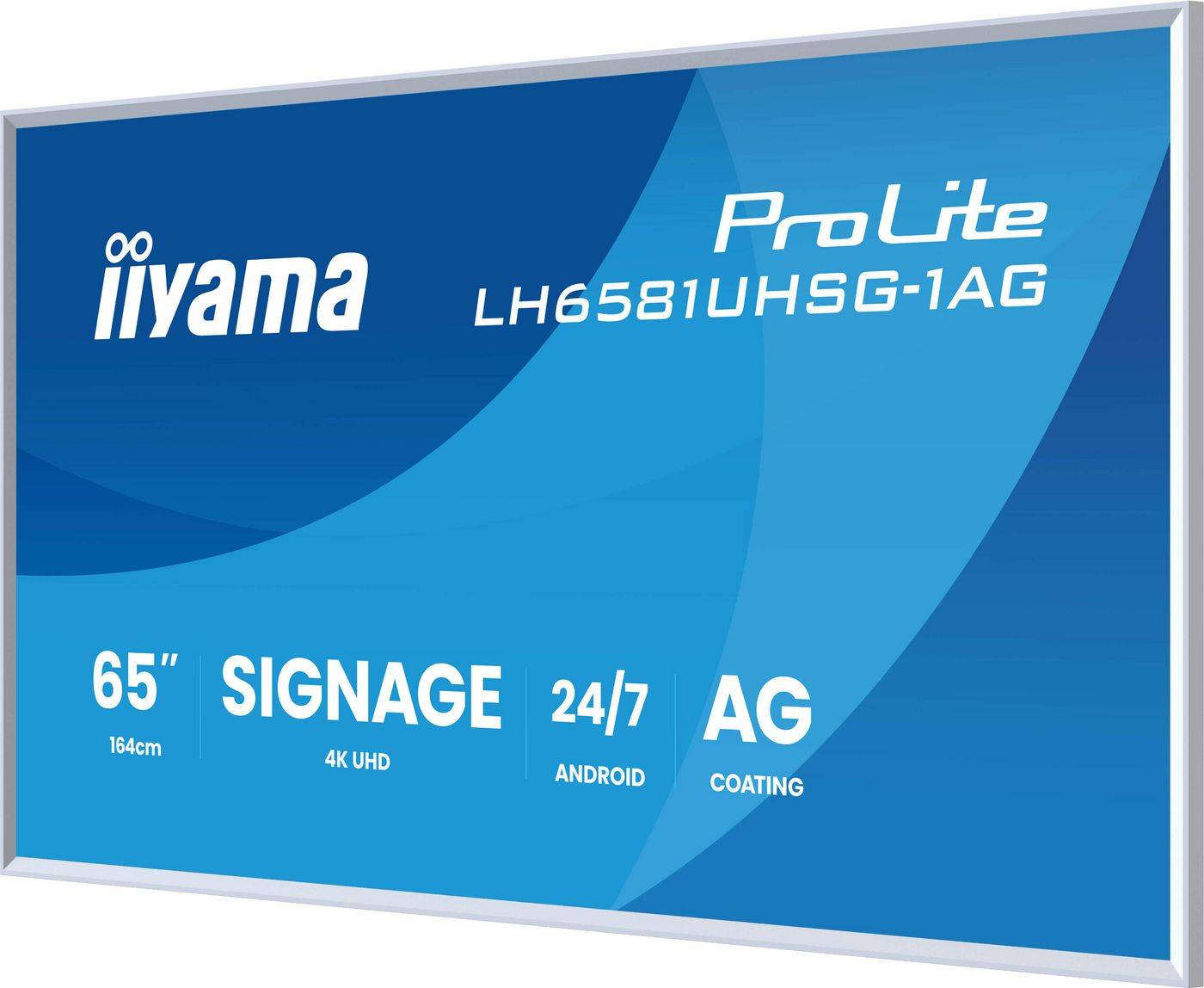 65" Gallery Line with removable white fr-4