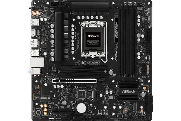 Asrock B860M Pro-A, Intel, LGA 1851 (Socket V1), Intel Core Ultra (Series 2), DDR5-SDRAM, 256 Go, DIMM