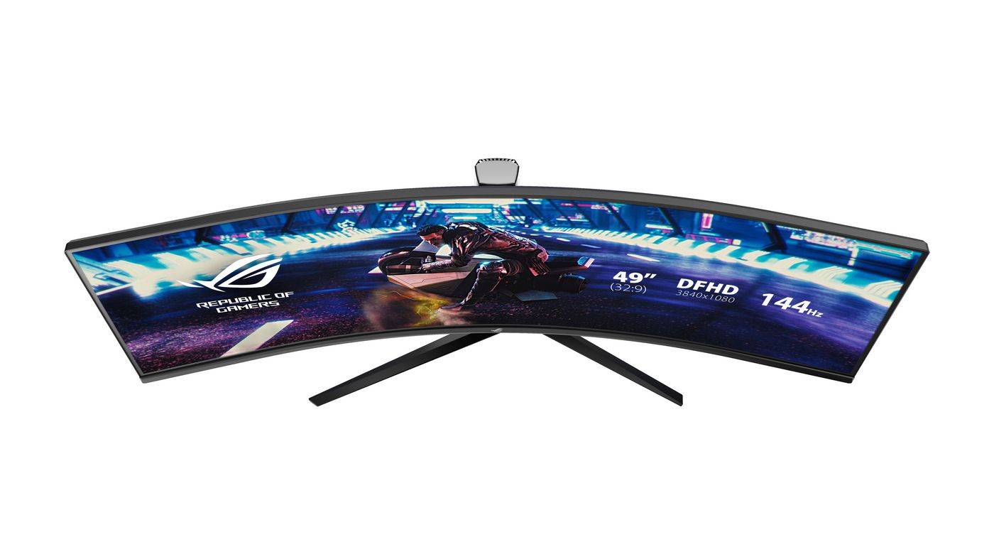 ASUS Display XG49VQ 49p Gaming Curved DFHD 144Hz 3840x1080 Freesync 2 HDR 4ms 21:9 USB HDMI DP Speaker-5