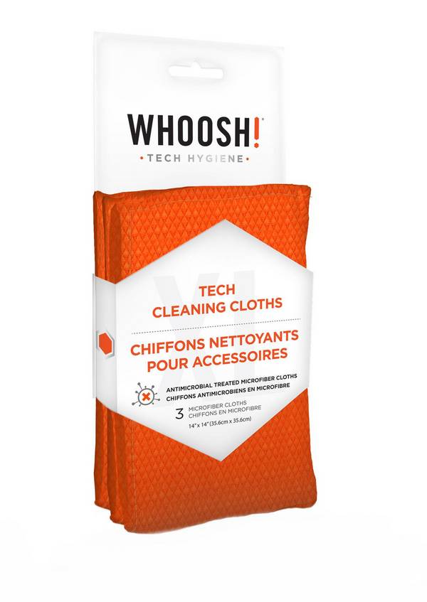 Set de 3 Chiffons de Nettoyages XL pour Appareils Électroniques en Microfibre