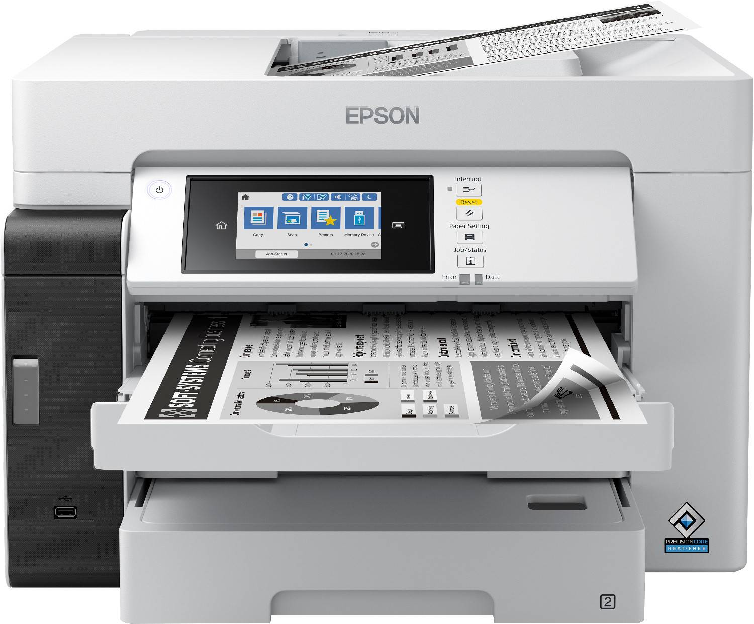 EPSON EcoTank Pro ET-M16685 MFP Mono inkjet ITS A3 25ppm Print 550sheets USB LAN Wi-Fi-5